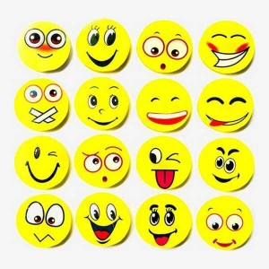 Kids Fun Smile Eraser ( Set of 10 pcs )