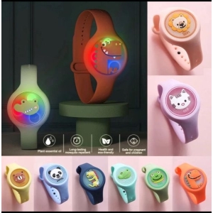 Kids Mosquito Repellent Watch With Led Lights