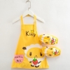 Kids Waterproof Apron For 2-4Years old 100% Waterproof Kids Bib For Cooking
