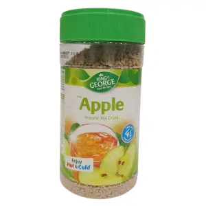 KING GEORGE Instant Tea Drink (Apple) (400g) | Makes Up to 4L