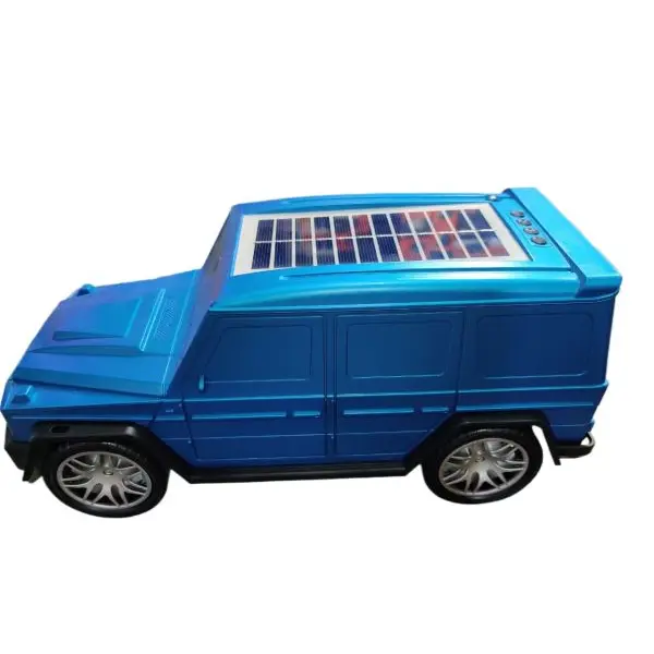 Kisonli Speaker Bluetooth Portable Cool Car B2 Solar Charging With Flashlight USB - Image 2