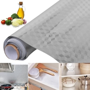 Kitchen Wall Papers Oil Proof and Water Proof (60cm x 200cm)
