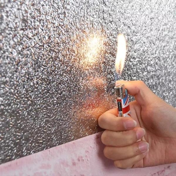 Kitchen Waterproof Sticker Aluminum Foil Kitchen Kitchen Stove Cabinet Sticker Self Adhesive Wallpaper DIY Wall Stickers - Image 3