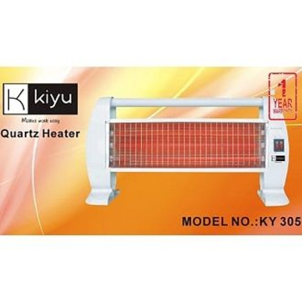 KIYU KY305 1200W Quartz Heater 9* - Image 2