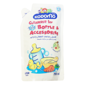 Kodomo Bottle And Nipple Cleanser 700ml Refill Pack Of 2