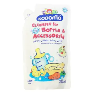 Kodomo Bottle And Nipple Cleanser 700ml Refill Pack Of 2