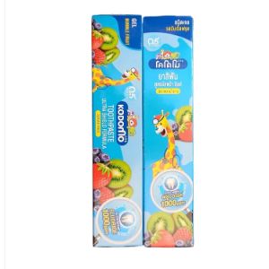 Kodomo Gel Toothpaste for Kids Bubble Fruit Pack of 2