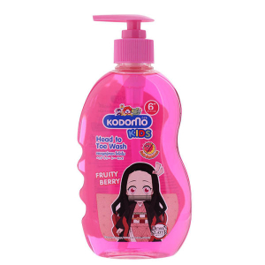 Kodomo Head To Toe Wash Fruity Berry 400ml 6M+