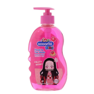 Kodomo Head To Toe Wash Fruity Berry 400ml 6M+