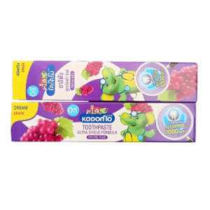 Kodomo Toothpaste Cream Ultra Shield Formula Grape Pack Of 2