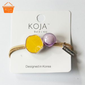 KOJA 2pcs set Hair Tie for Women Tie Up Hair Rubber Band For Hair Beauty