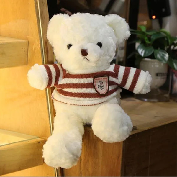 KOJA 30cm Bear Plush Toy dress up doll,the Best Gift for Kids, Good Guy ,Stuffed Animal Brithday Gift - Image 3
