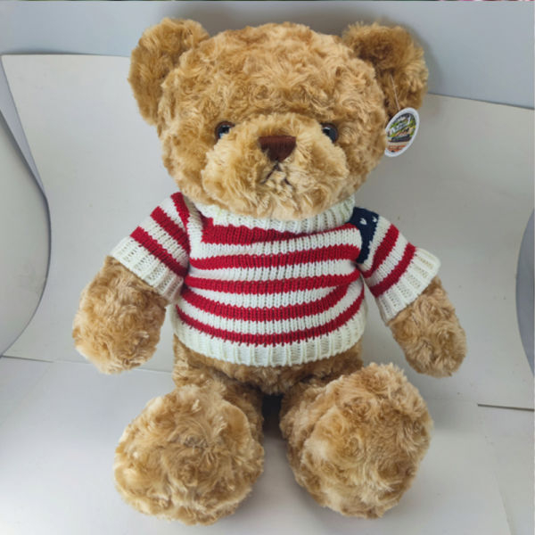 KOJA 30cm Bear Plush Toy dress up doll,the Best Gift for Kids, Good Guy ,Stuffed Animal Brithday Gift - Image 5