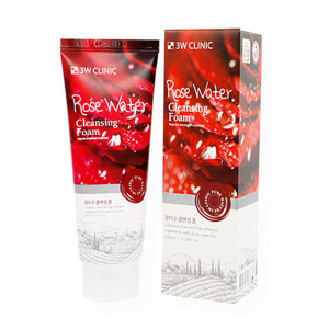 KOJA 3W Clinic Cleansing Foam - Rose , 100ml