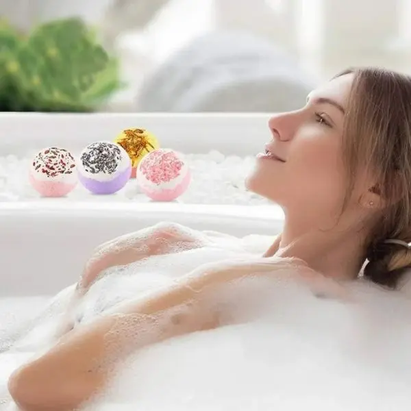 KOJA 4piece Organic Bath Bombs - Image 2