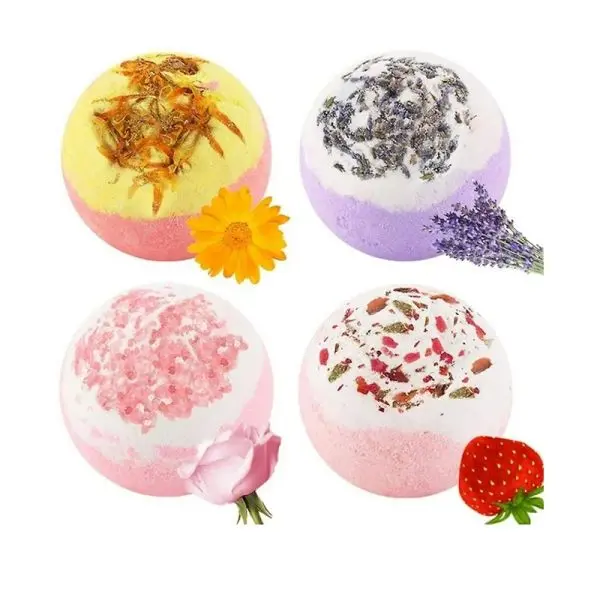 KOJA 4piece Organic Bath Bombs - Image 3
