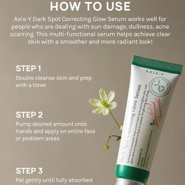 KOJA Axis - Y Dark Spot Correcting Glow Serum 50ml - Image 4