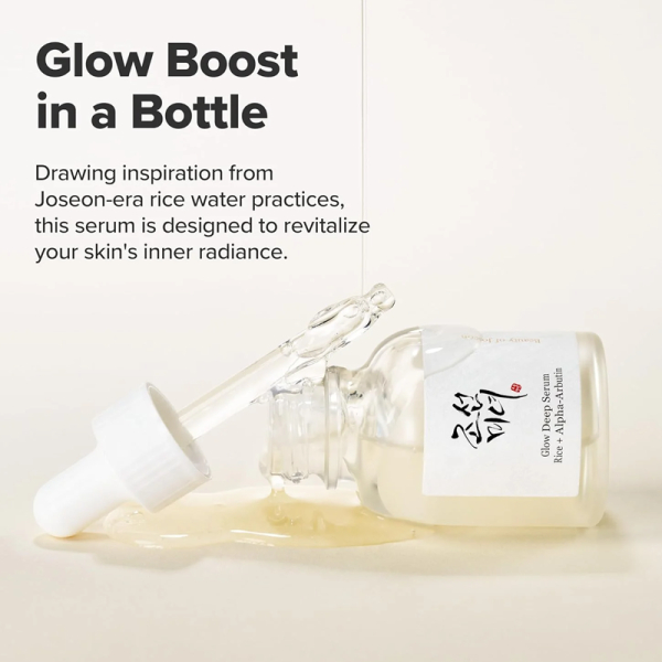 KOJA BOJ Glow Deep Serum Rice + Alpha-Arbutin -30ml - Image 2