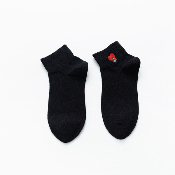 KOJA BT21 Unisex Ankle Socks Cute Cartoon Characters - Image 2