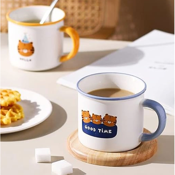 KOJA Cartoon Ceramic Mug, Ceramic Coffee Cup ,Porcelain Mug - Image 2