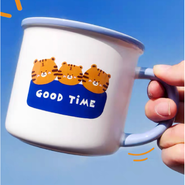 KOJA Cartoon Ceramic Mug, Ceramic Coffee Cup ,Porcelain Mug - Image 4