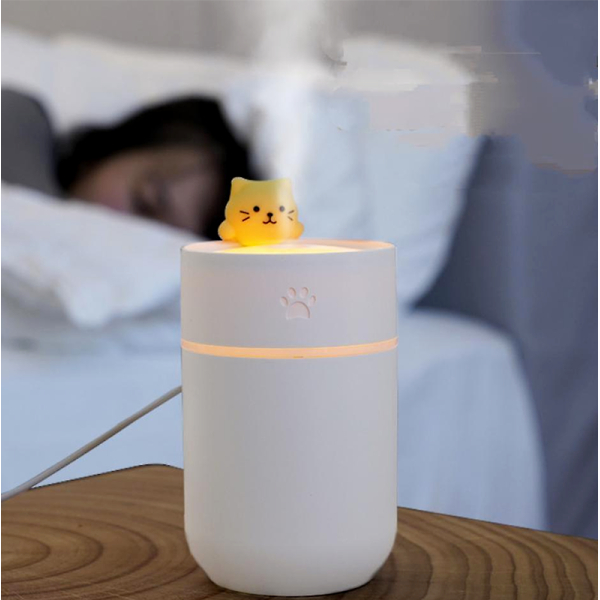 KOJA Cute Cat Air Humidifier & Night Light Diffuser Mist Maker Aroma - Image 3