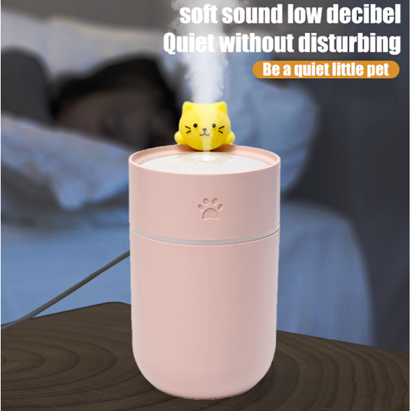 KOJA Cute Cat Air Humidifier & Night Light Diffuser Mist Maker Aroma - Image 4