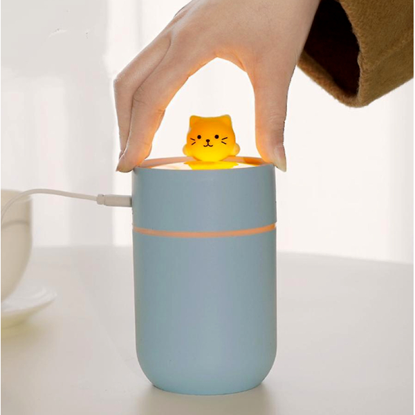 KOJA Cute Cat Air Humidifier & Night Light Diffuser Mist Maker Aroma - Image 5