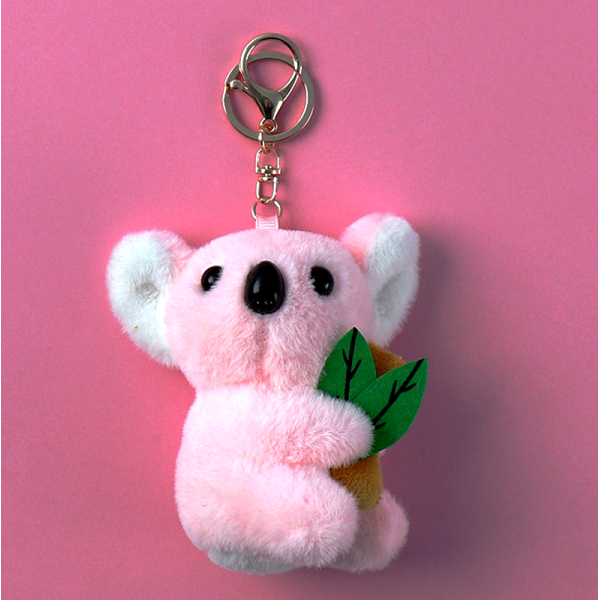 KOJA Cute Simulation Koala Plush Pendant Doll Keychain - Image 4
