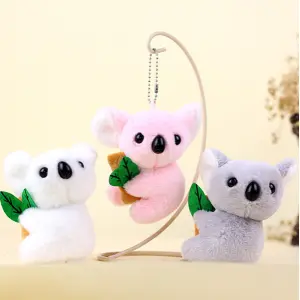 KOJA Cute Simulation Koala Plush Pendant Doll Keychain