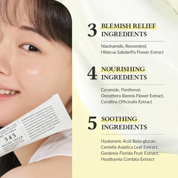 KOJA Dr.Althea 345 Relief Cream – 50ml - Image 3