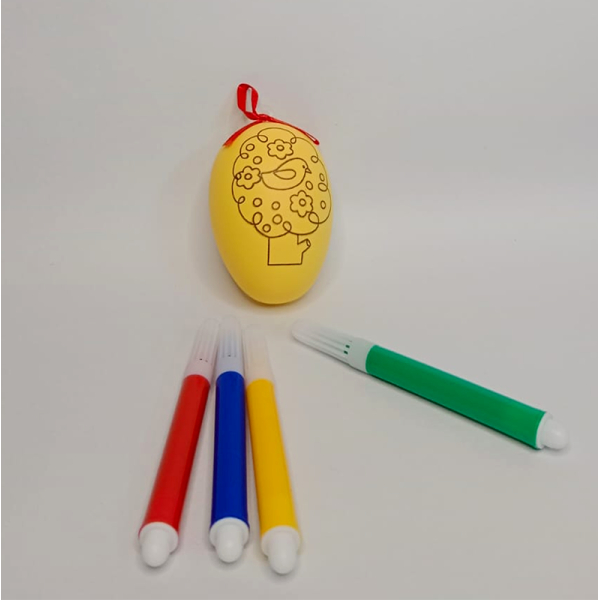 KOJA Easter Eggs Surprise Toys to Paint and Decorating Hanging Easter Eggs with Rope Crafts - Image 4