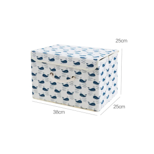 KOJA Foldable Clothes Storage Box with Lid