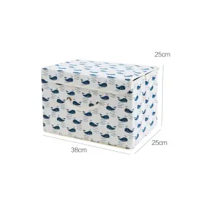 KOJA Foldable Clothes Storage Box with Lid