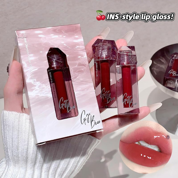KOJA Gege Bear Crystal Diamond Hydrating Lip Gloss - Image 2