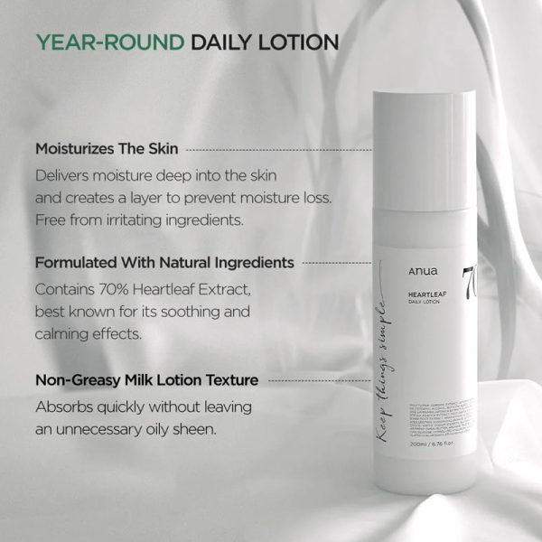KOJA Heartleaf 70% Daily Lotion 200 ML - Image 4