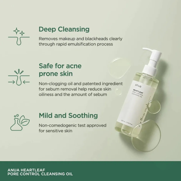 KOJA Heartleaf Pore Control Cleansing Oil 200ml - Image 4