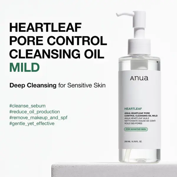 KOJA Heartleaf Pore Control Cleansing Oil Mild - Image 4