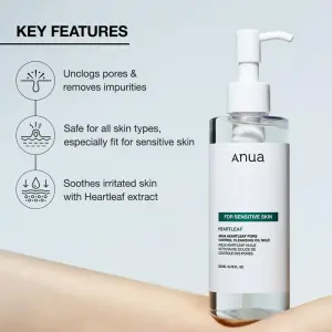 KOJA Heartleaf Pore Control Cleansing Oil Mild