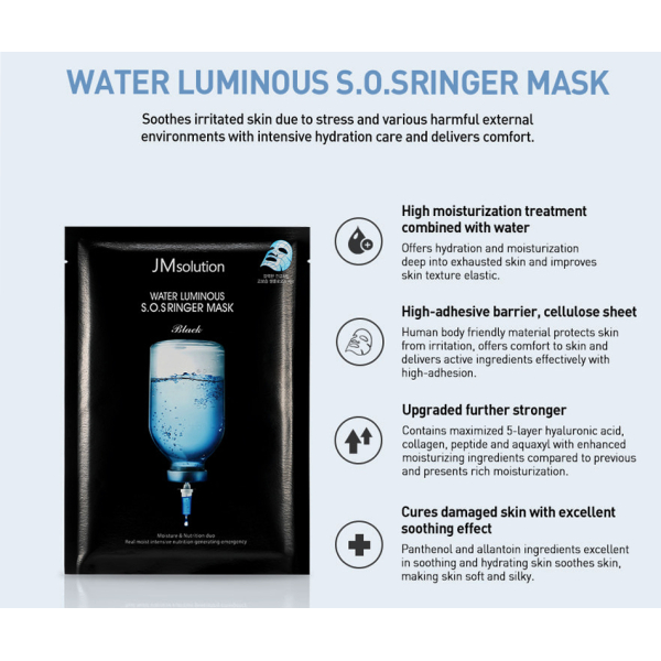 KOJA JM Solution Water Luminous S.O.S Ringer Mask - Image 2