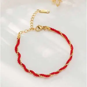 KOJA Korean Braided Beach Boho Anklets