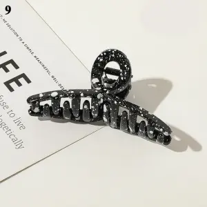 KOJA Korean Style Graphic Hair Claw Clip For Women