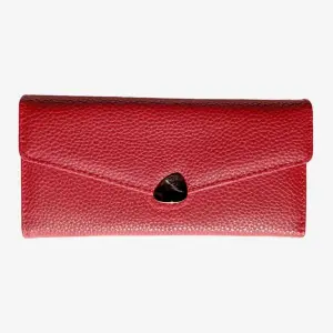 KOJA Korean Style Women's Leather RFID Flap Wallet Clutch Organizer