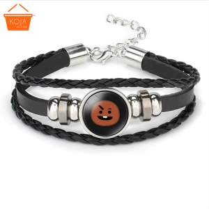 KOJA Kpop BTS BT21 Unisex Time Gemstone Bracelet Wristband Jewelry Decor Gifts