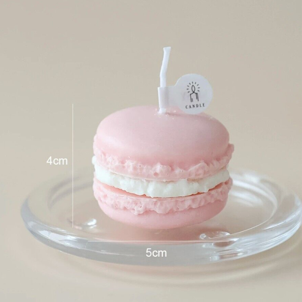 KOJA Macaron Shaped Pastel Color Decorative Aromatherapy Scented Candles - Image 5
