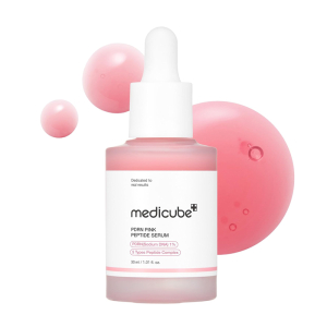 KOJA Medicube Salmon DNA PDRN Pink Peptide Serum, Pink glow serum, Peptide, Niacinamide, Uneven Skin Tone ,30ml