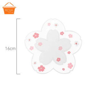 KOJA Medium Style Heat Resistant Creative Petal Shape Tea Coaster Cup Milk Mug Coffee Cup Coaster Mat Place Mat