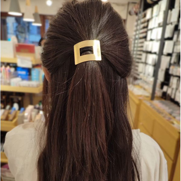 KOJA Metal hair cuff - Size Small Copper Ponytail Holder Metal Hair Accessories For Her - Image 3