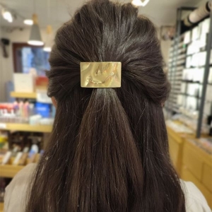 KOJA Metal hair cuff - Size Small Copper Ponytail Holder Metal Hair Accessories For Her