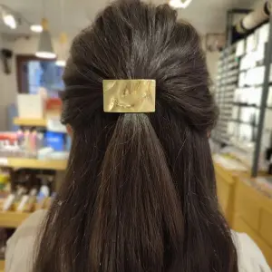 KOJA Metal hair cuff - Size Small Copper Ponytail Holder Metal Hair Accessories For Her